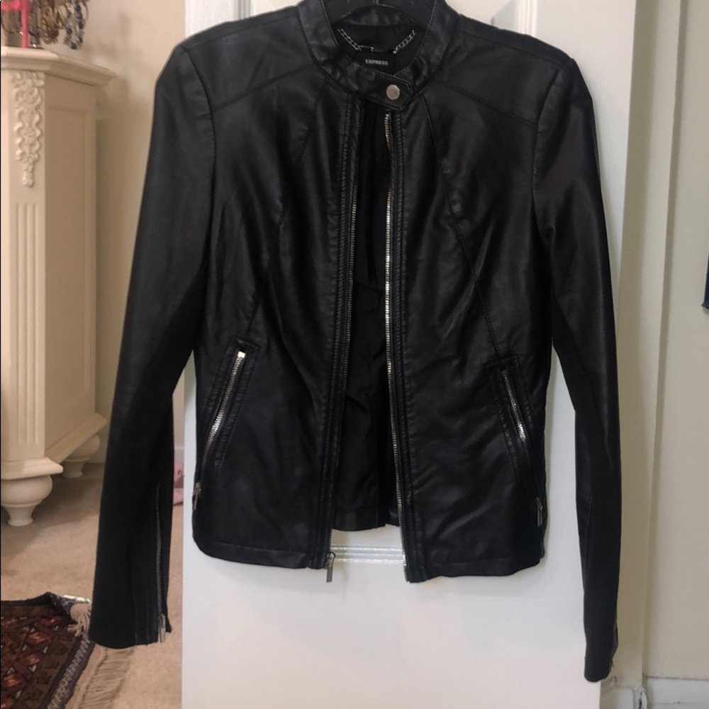 Express Faux Leather Jacket